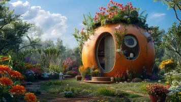 Incrível! Conheça a Casa em Formato de Vaso de Flores: Uma Experiência Única nos EUA! Incrível! Conheça a Casa em Formato de Vaso de Flores: Uma Experiência Única nos EUA!