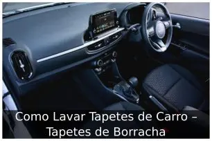 Como Lavar Tapetes de Carro – Tapetes de Borracha