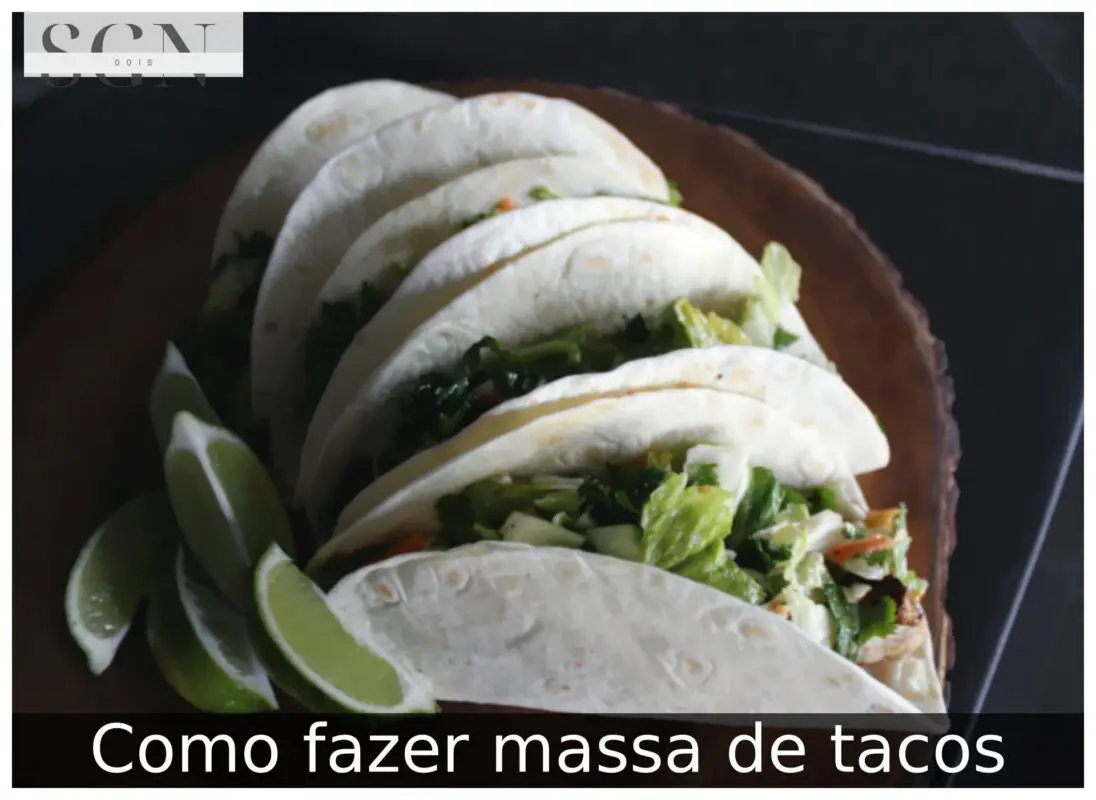 Como fazer massa de tacos Como fazer massa de tacos