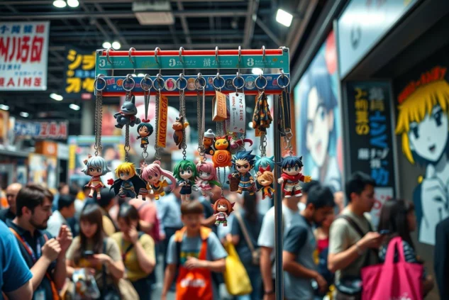 O chaveiro de anime que está conquistando fãs de verdade